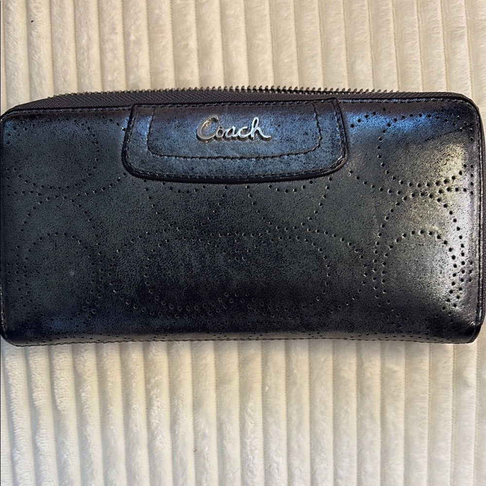 Coach Pink and Steele gray Wallet Set - Picture 2 of 7